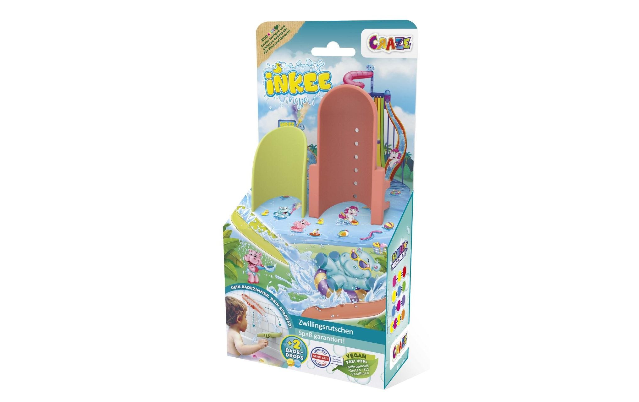 Craze Badespass Inkee Bad Doppelrutschen 2 Stück Craze Badespass Inkee Bad Doppelrutschen 2 Stück