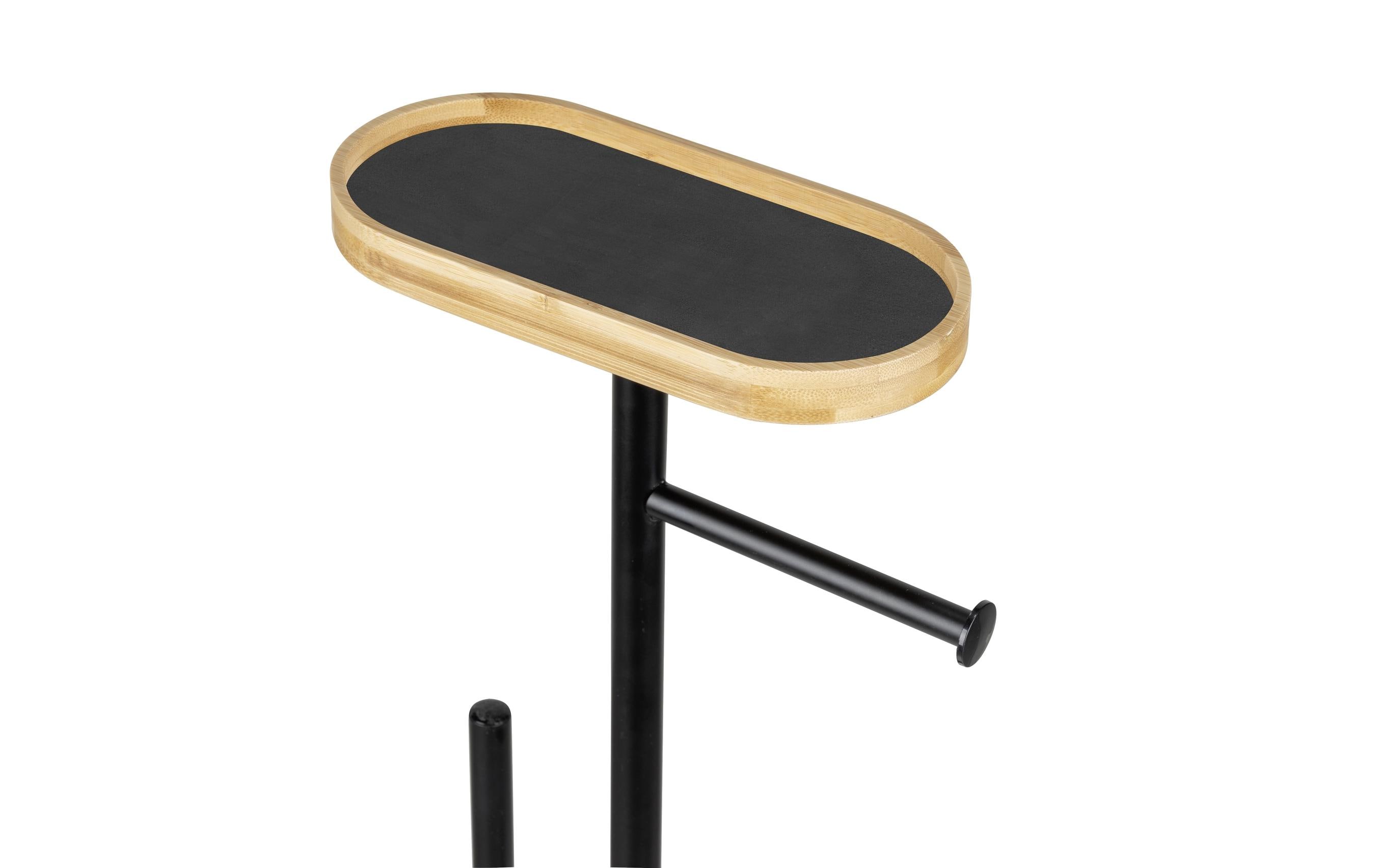 Wenko Toilettengarnitur Pomarolo Braun/Schwarz