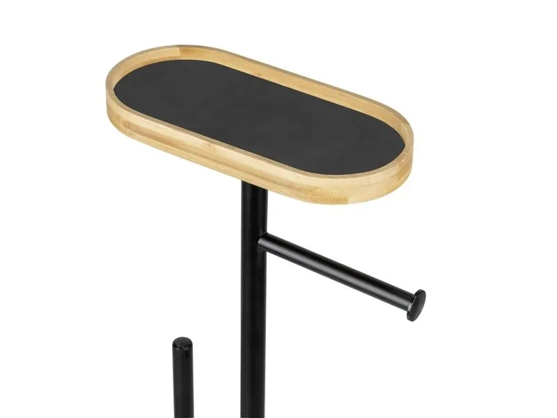 Wenko Toilettengarnitur Pomarolo Braun/Schwarz