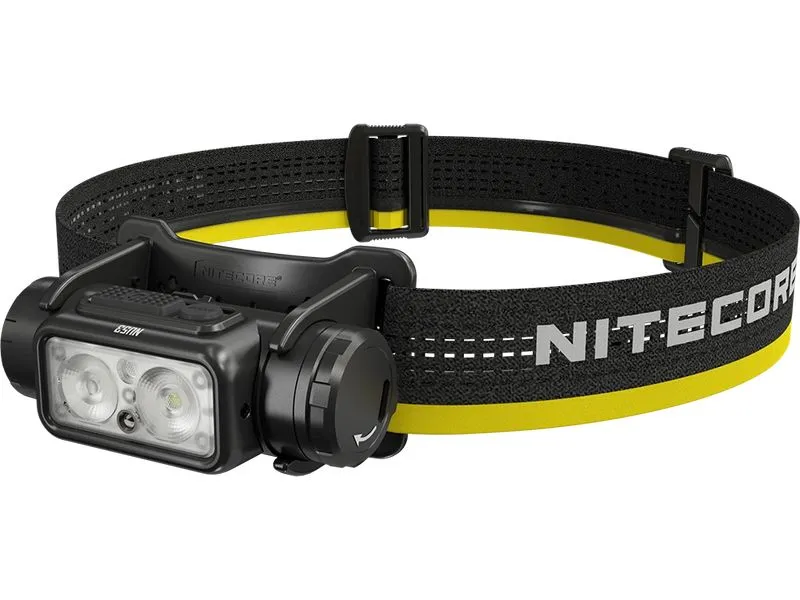 Nitecore Stirnlampe NU53, 1800 Lumen Gelb/Schwarz