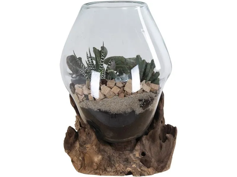 House Nordic Dekoschale San Marino 25 x 18 x 15 cm, 1 Stück, Nature House Nordic Dekoschale San Marino 25 x 18 x 15 cm, 1 Stück, Nature