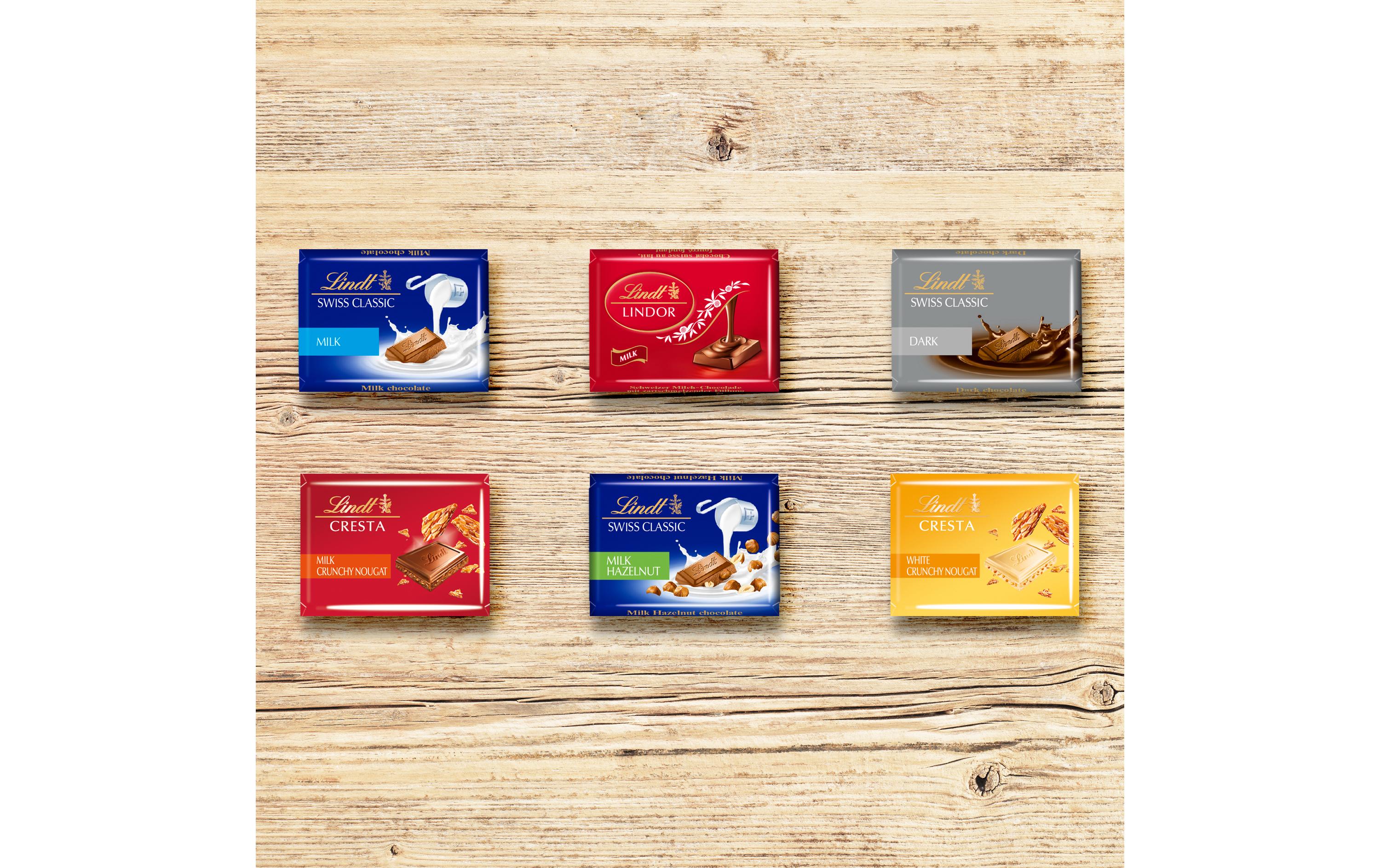 Lindt Schokolade Napolitains assortiert 1 kg