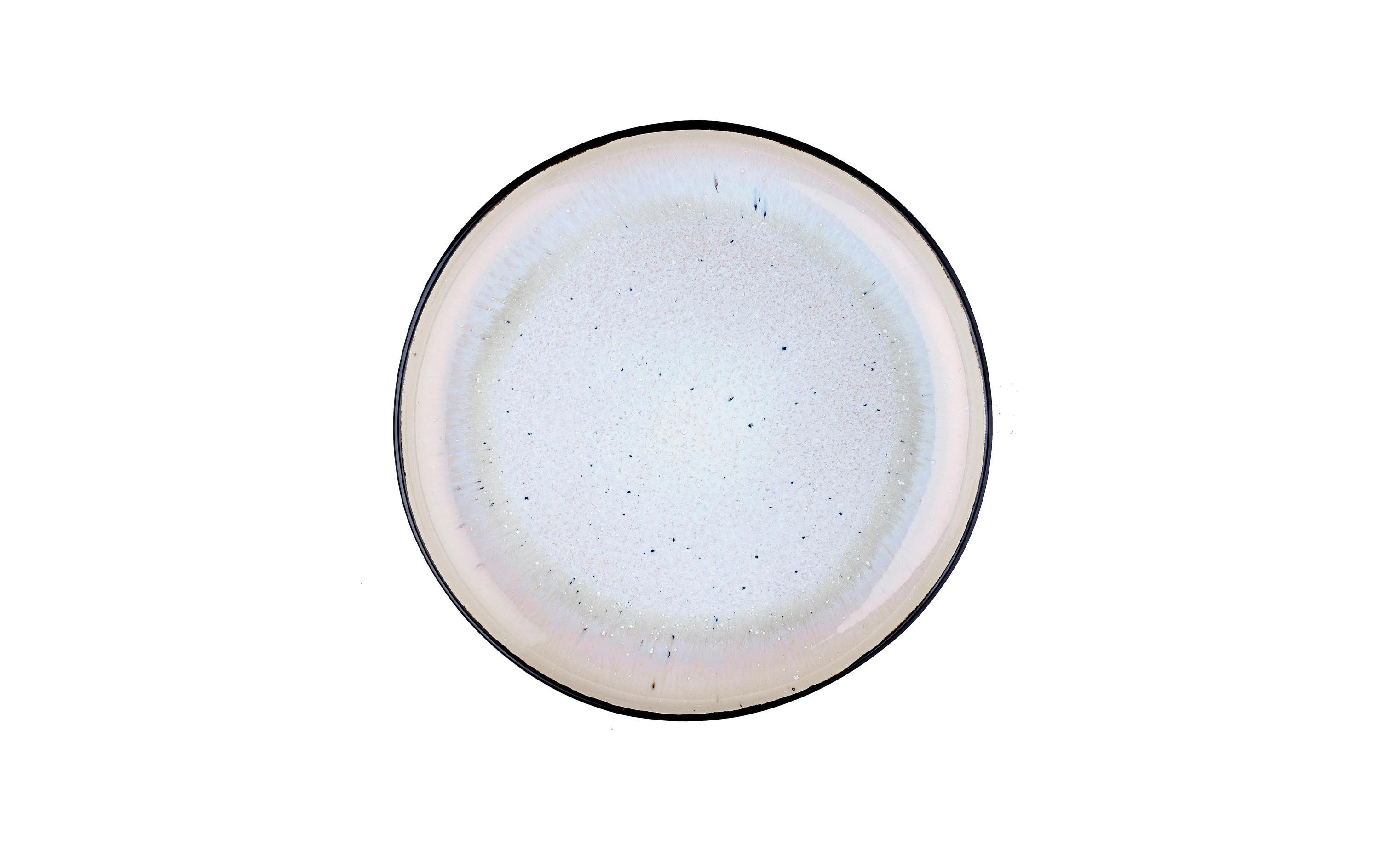 Björn Speiseteller Iris Elfenbeinweiss, Ø21.5 - 6-teilig