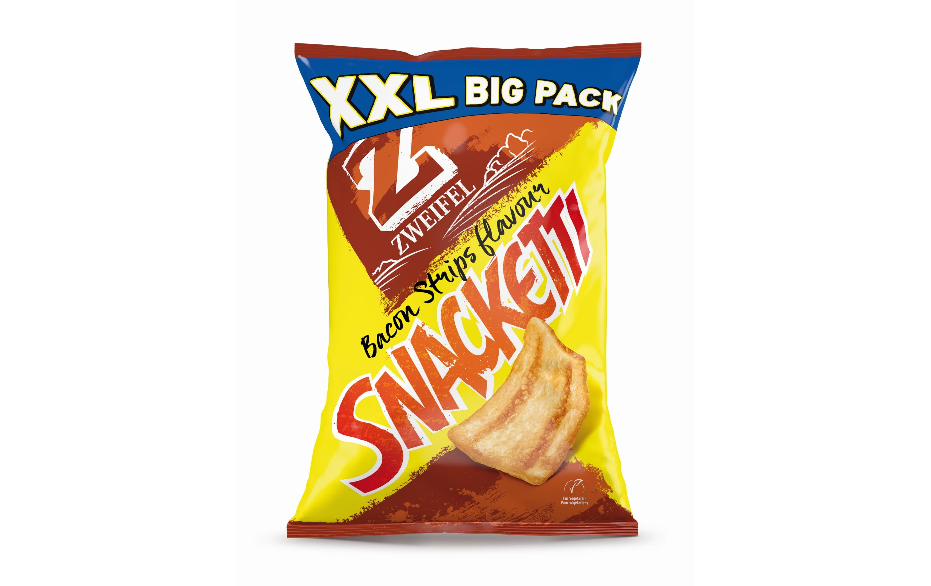 Zweifel Chips Snacketti Bacon Strips XXL 255 g