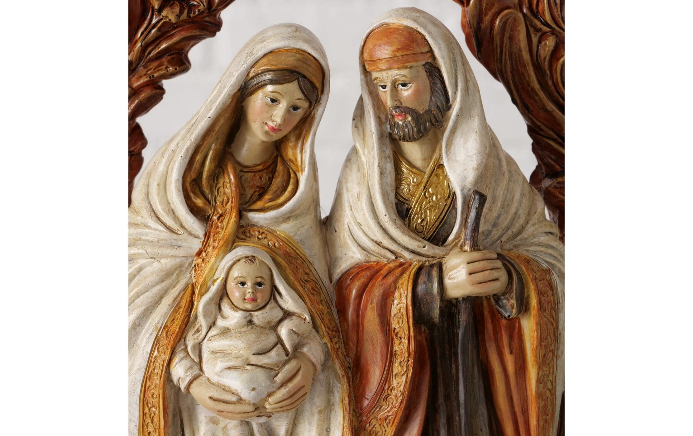 Boltze Krippe Basilica Kunststoff, 18.5 x 24 cm