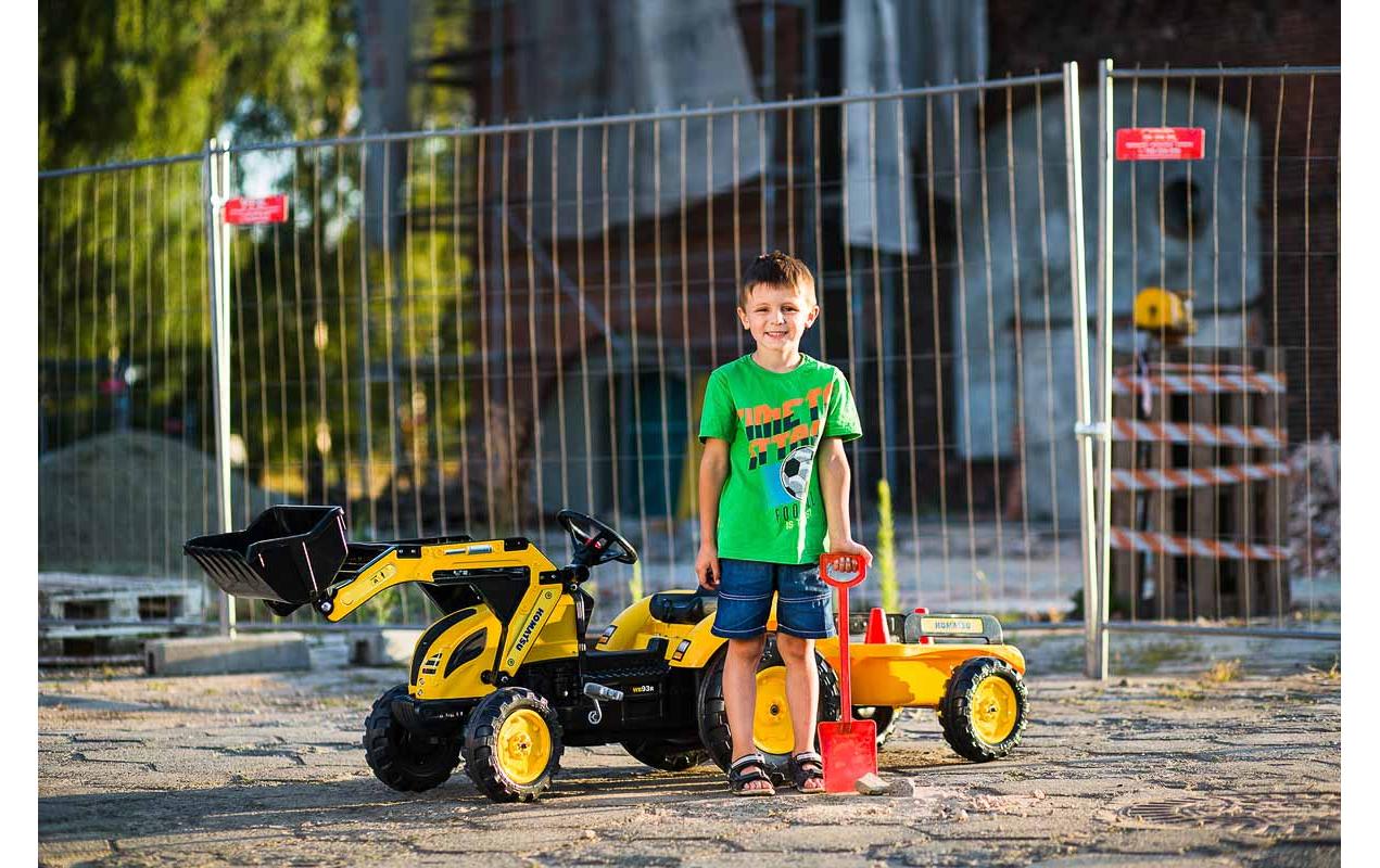 Falk Komatsu Traktor + Anh. XXL