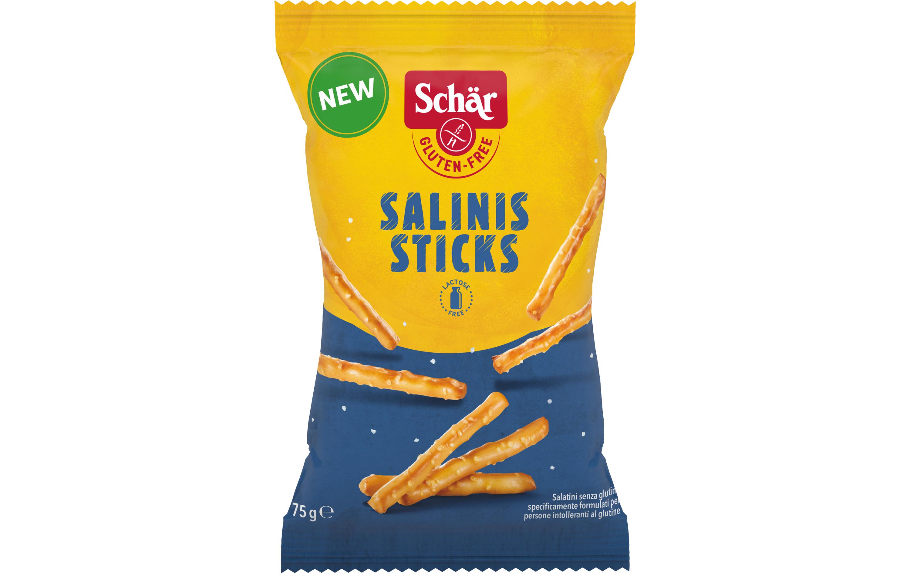 Dr.Schär Apéro Salinis Sticks glutenfrei 75 g Dr.Schär Apéro Salinis Sticks glutenfrei 75 g