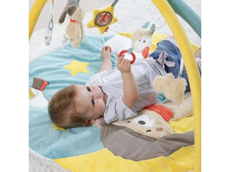 fehn Krabbeldecke mit Spielbogen Bär Bruno fehn Krabbeldecke mit Spielbogen Bär Bruno