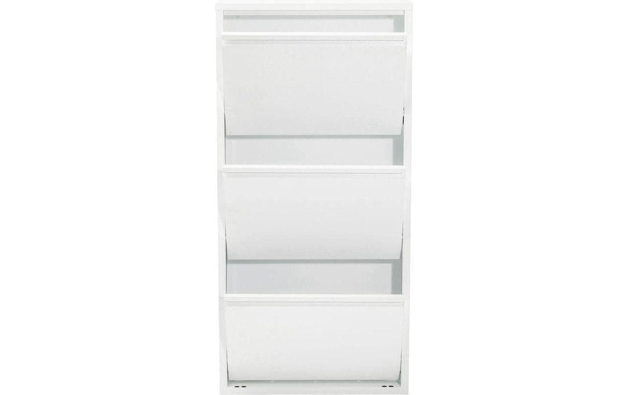 Kare Schuhschrank Caruso 100 x 50 cm, Weiss