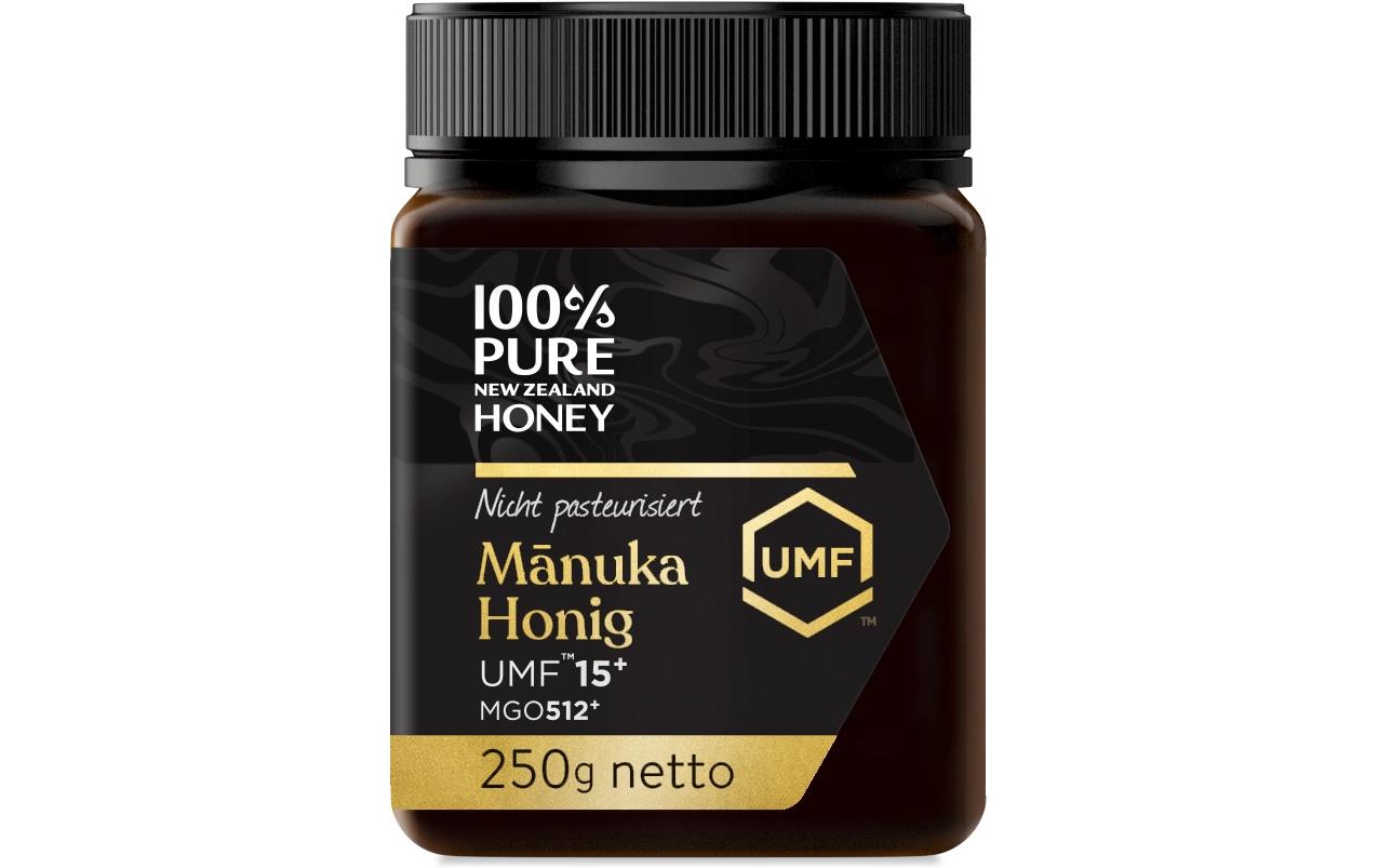 100% Pure New Zealand Honey MGO 512+ Manuka Honig UMF 15+ 250 g