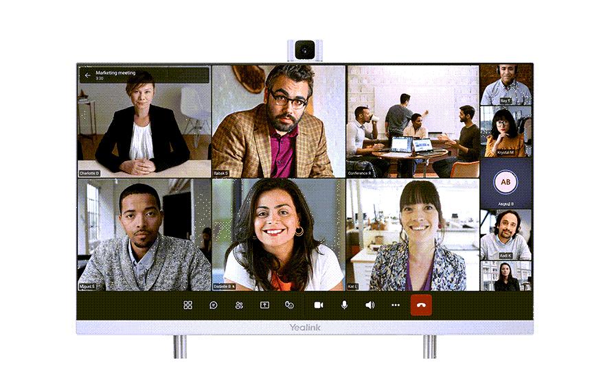 Yealink Collaboration Desktop Display DeskVision A24 23.8 Grau Yealink Collaboration Desktop Display DeskVision A24 23.8 Grau