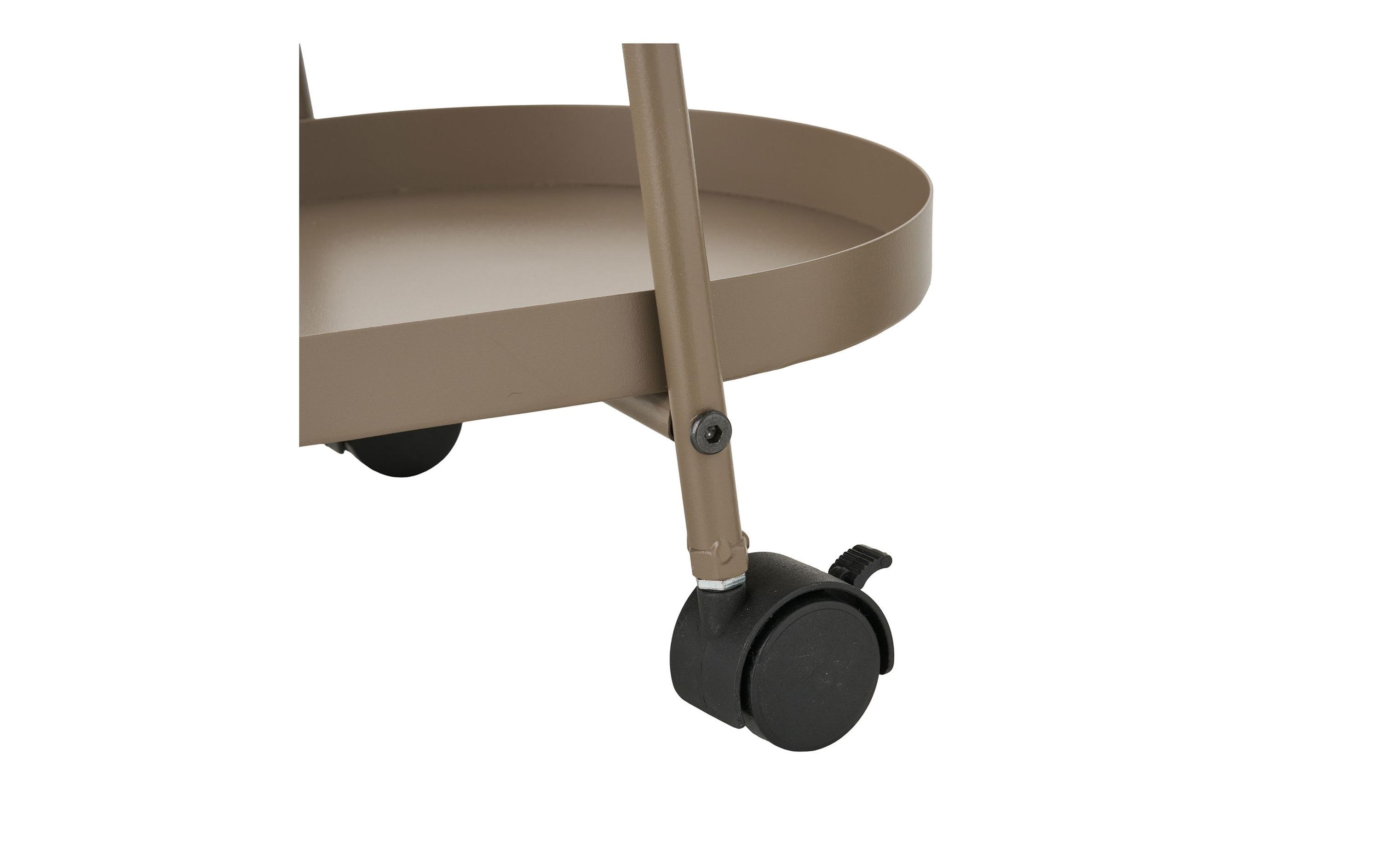 House Nordic Servierwagen Empoli 60 x 27.5 x 64 cm, Braun