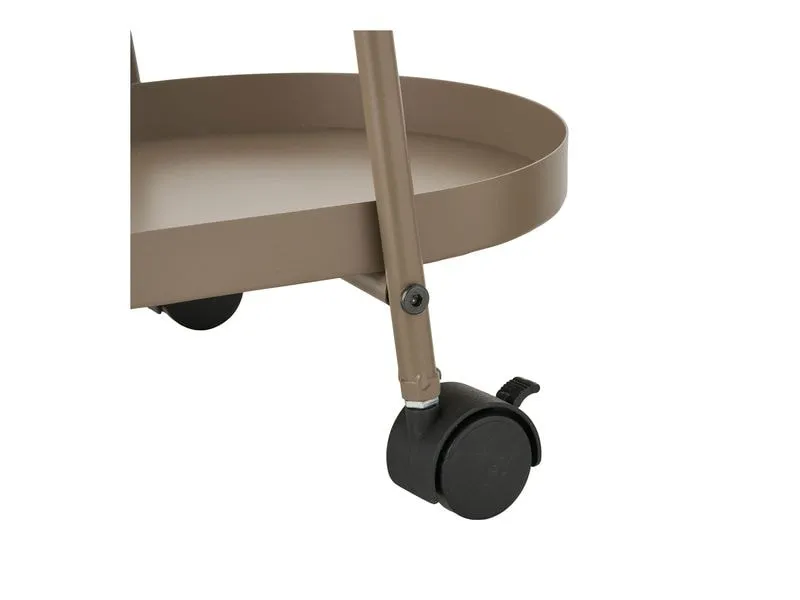 House Nordic Servierwagen Empoli 60 x 27.5 x 64 cm, Braun