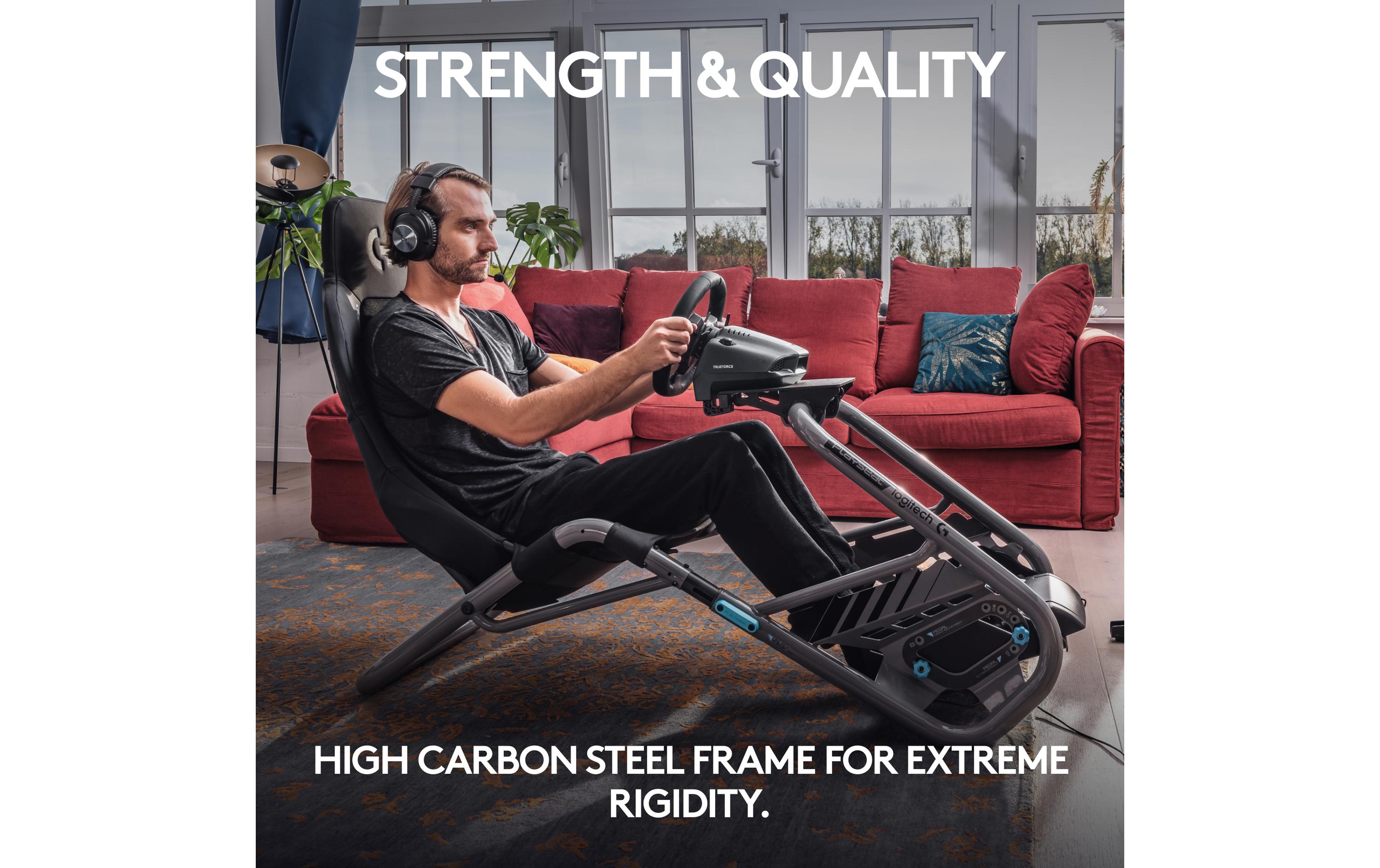 Playseat Trophy – Logitech G Edition Grau/Schwarz