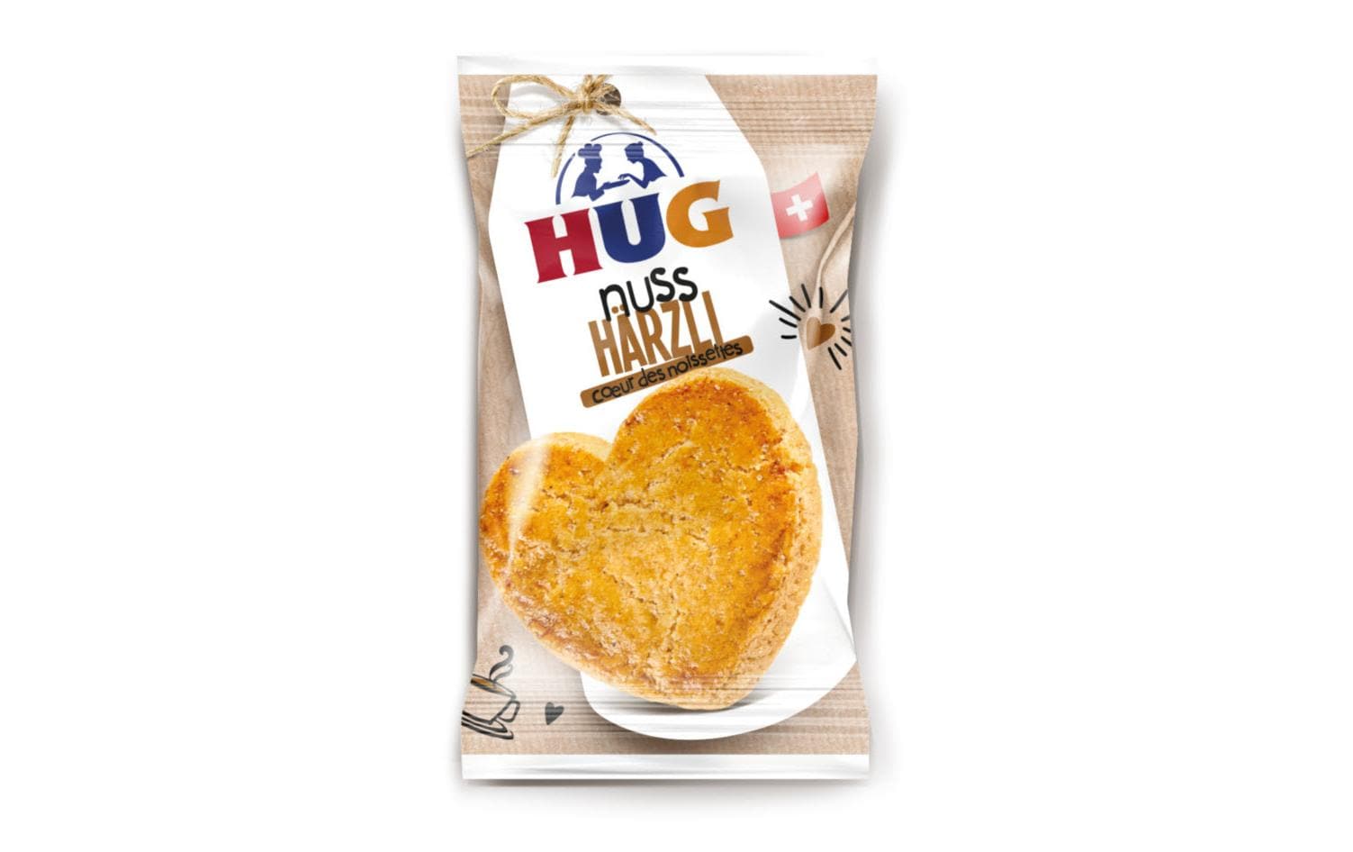 HUG Guetzli Nuss-Härzli 250 Stück HUG Guetzli Nuss-Härzli 250 Stück