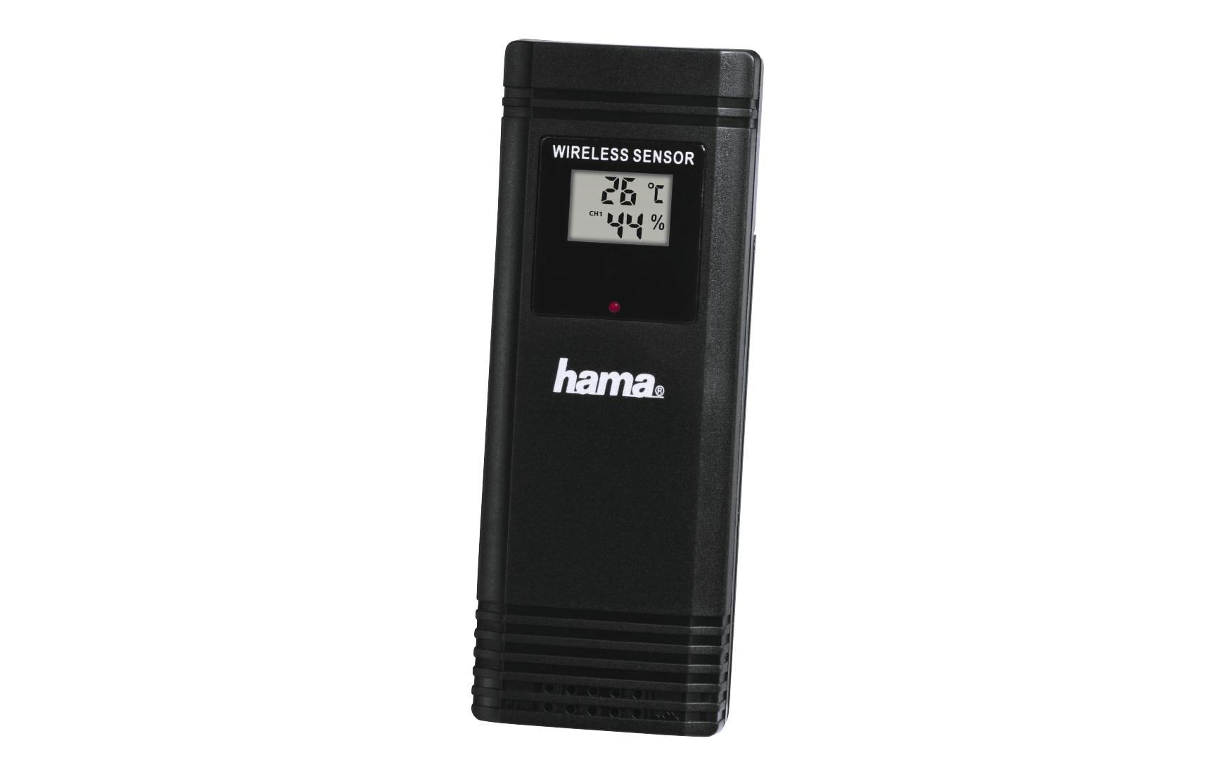 Hama Wetterstation TS36E Schwarz
