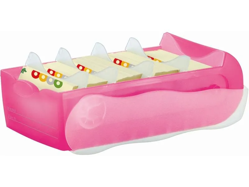HAN Karteibox Croco A8, Pink HAN Karteibox Croco A8, Pink