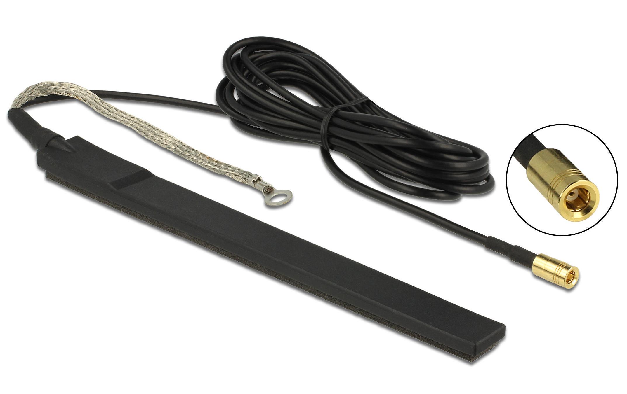 Delock DAB+-Antenne 174-240 MHz SMB 23 dBi Rundstrahl Delock DAB+-Antenne 174-240 MHz SMB 23 dBi Rundstrahl