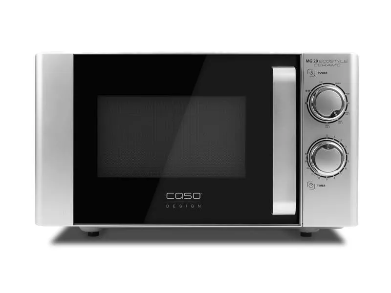 Caso Mikrowelle MG 20 Ecostyle Ceramic Schwarz/Silber Caso Mikrowelle MG 20 Ecostyle Ceramic Schwarz/Silber