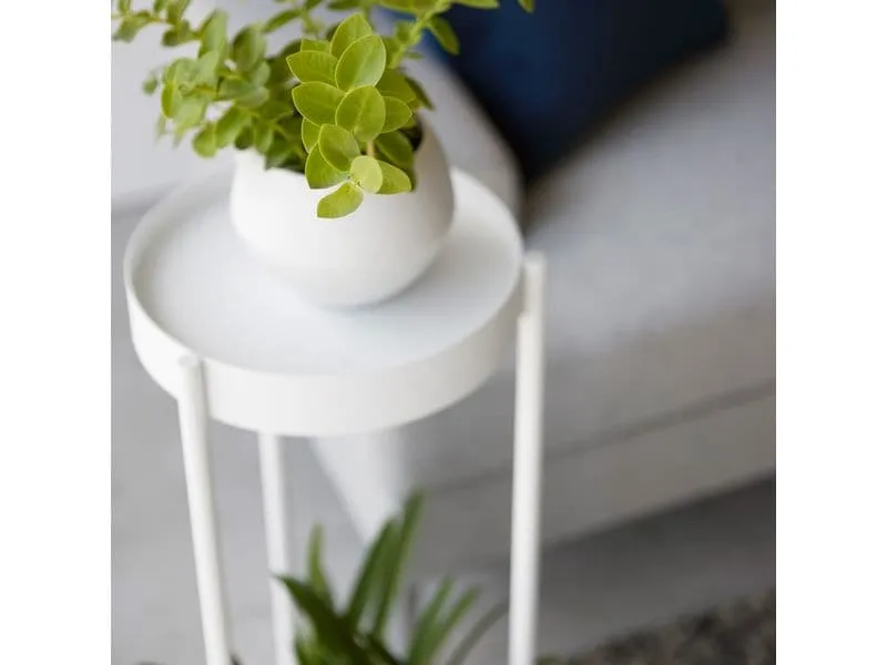 Yamazaki Pflanzenständer Tower 25 x 26.5 x 70 cm Weiss Yamazaki Pflanzenständer Tower 25 x 26.5 x 70 cm Weiss