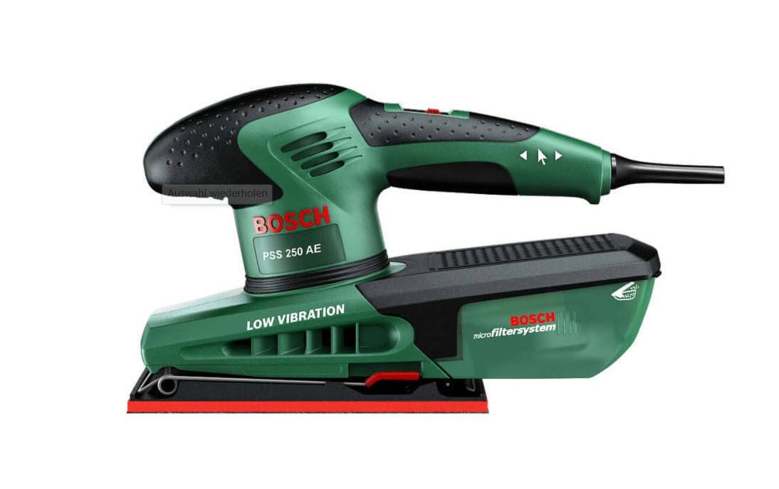 Bosch Schwingschleifer PSS 250 AE