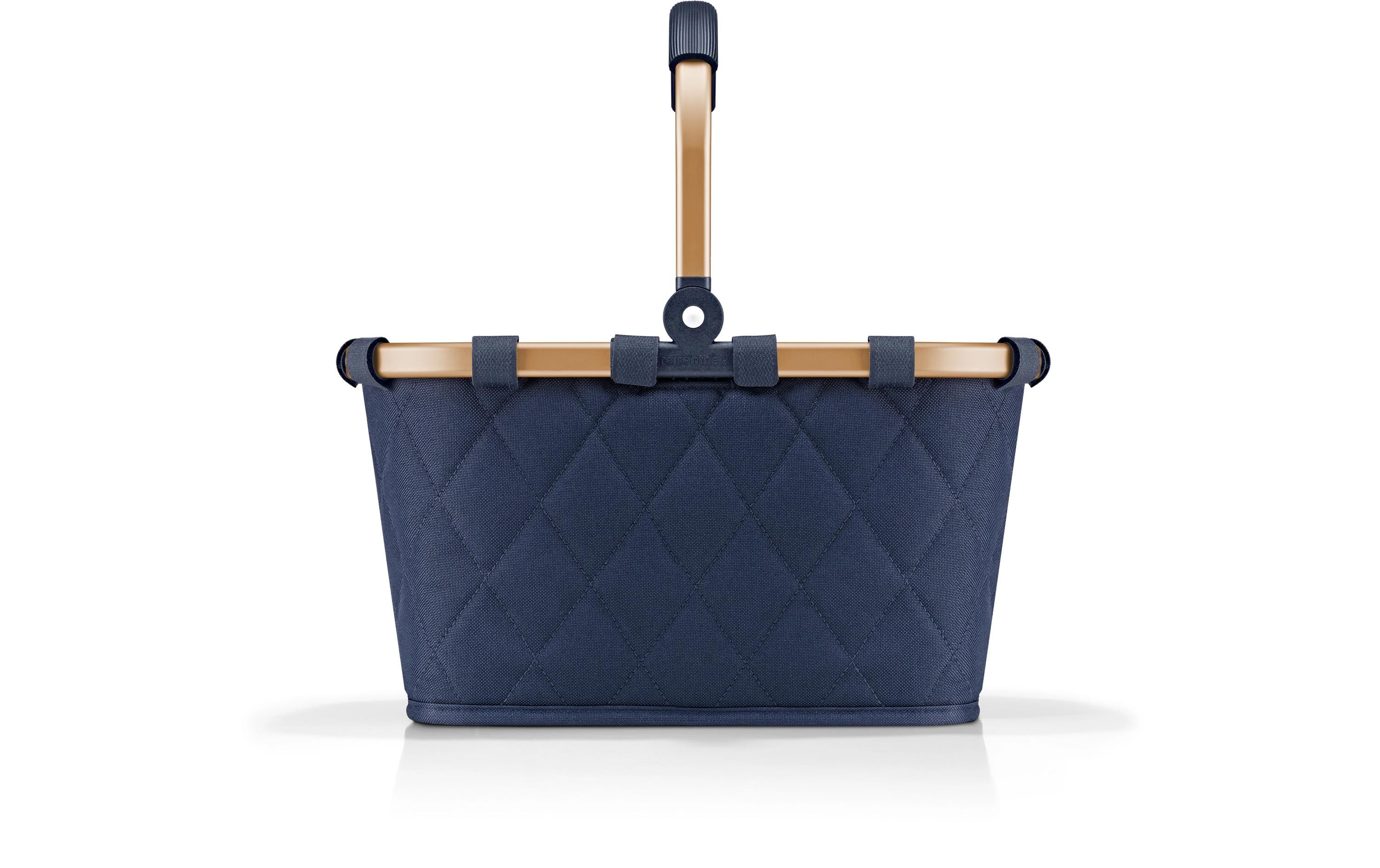 Reisenthel Einkaufskorb Carrybag XS Frame Rhombus Midnight Gold