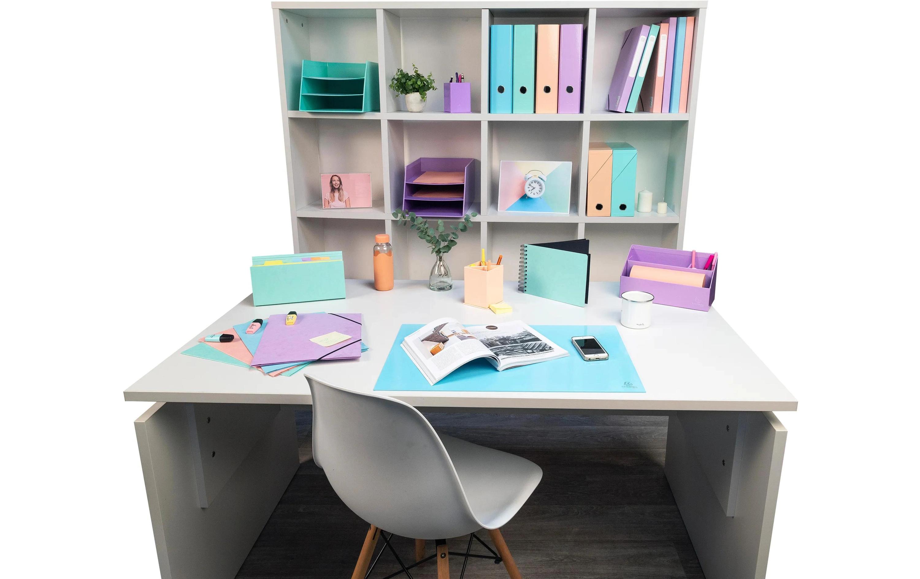 Exacompta Schreibunterlage Aquarel, 37.5 x 57.5 cm, Pastellblau