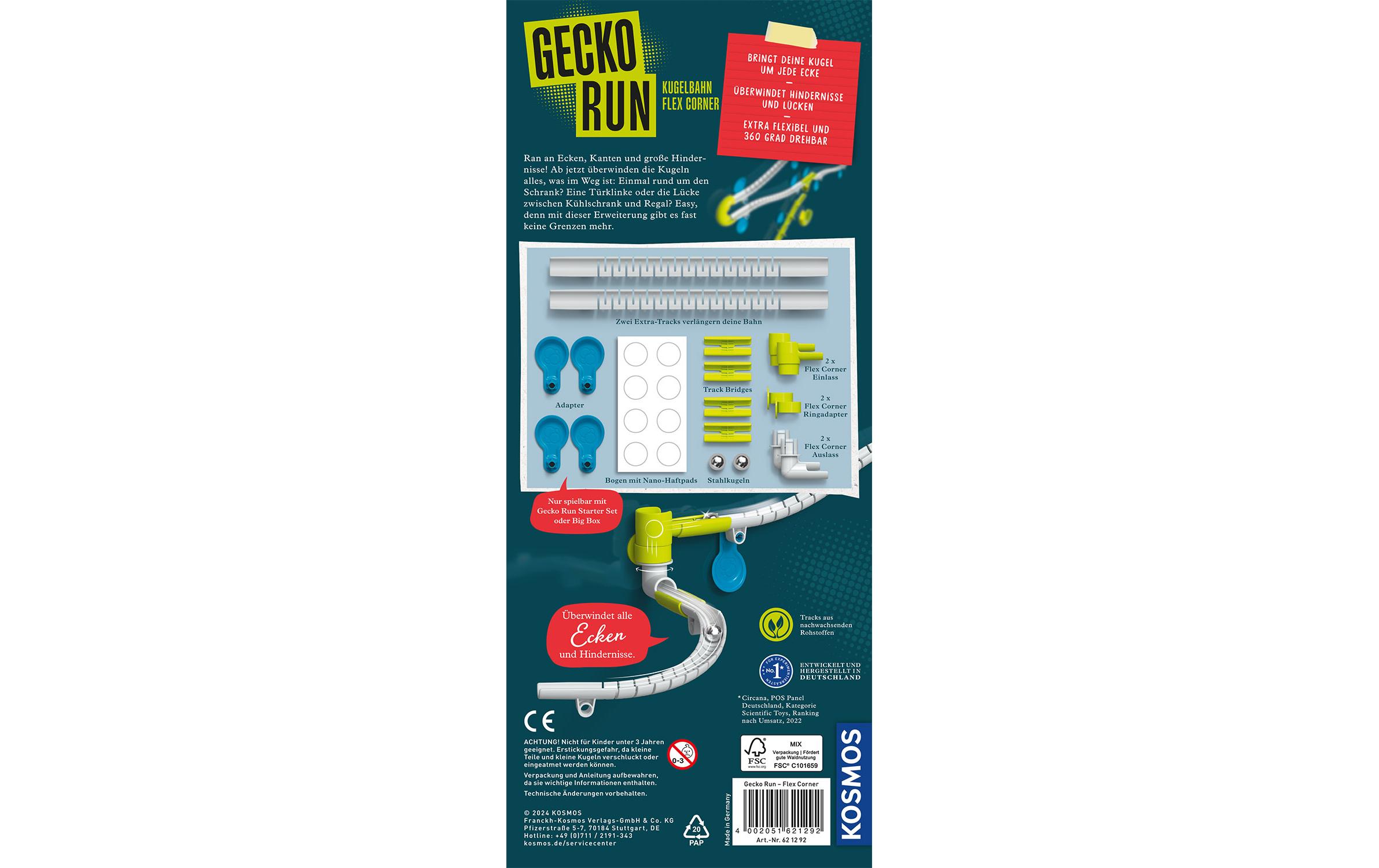 Kosmos Kugelbahn Gecko Run – Flex Corner Kosmos Kugelbahn Gecko Run – Flex Corner