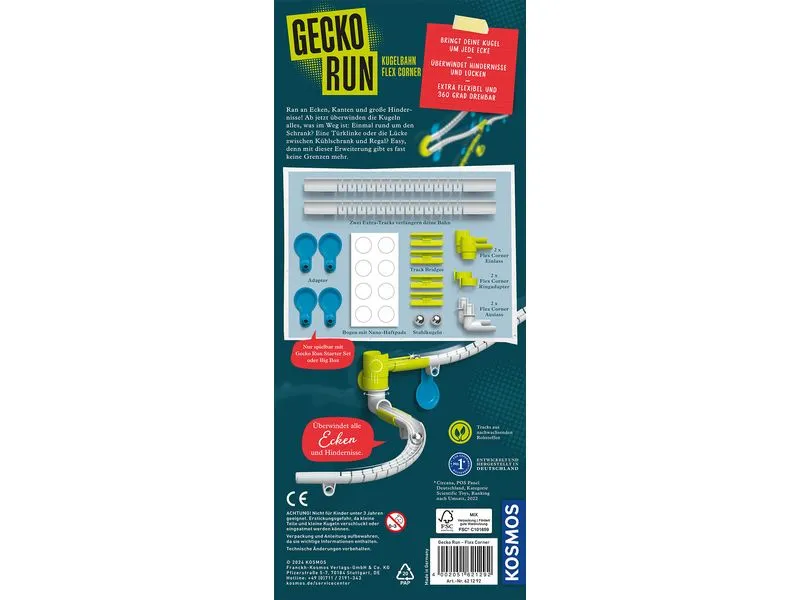 Kosmos Kugelbahn Gecko Run – Flex Corner