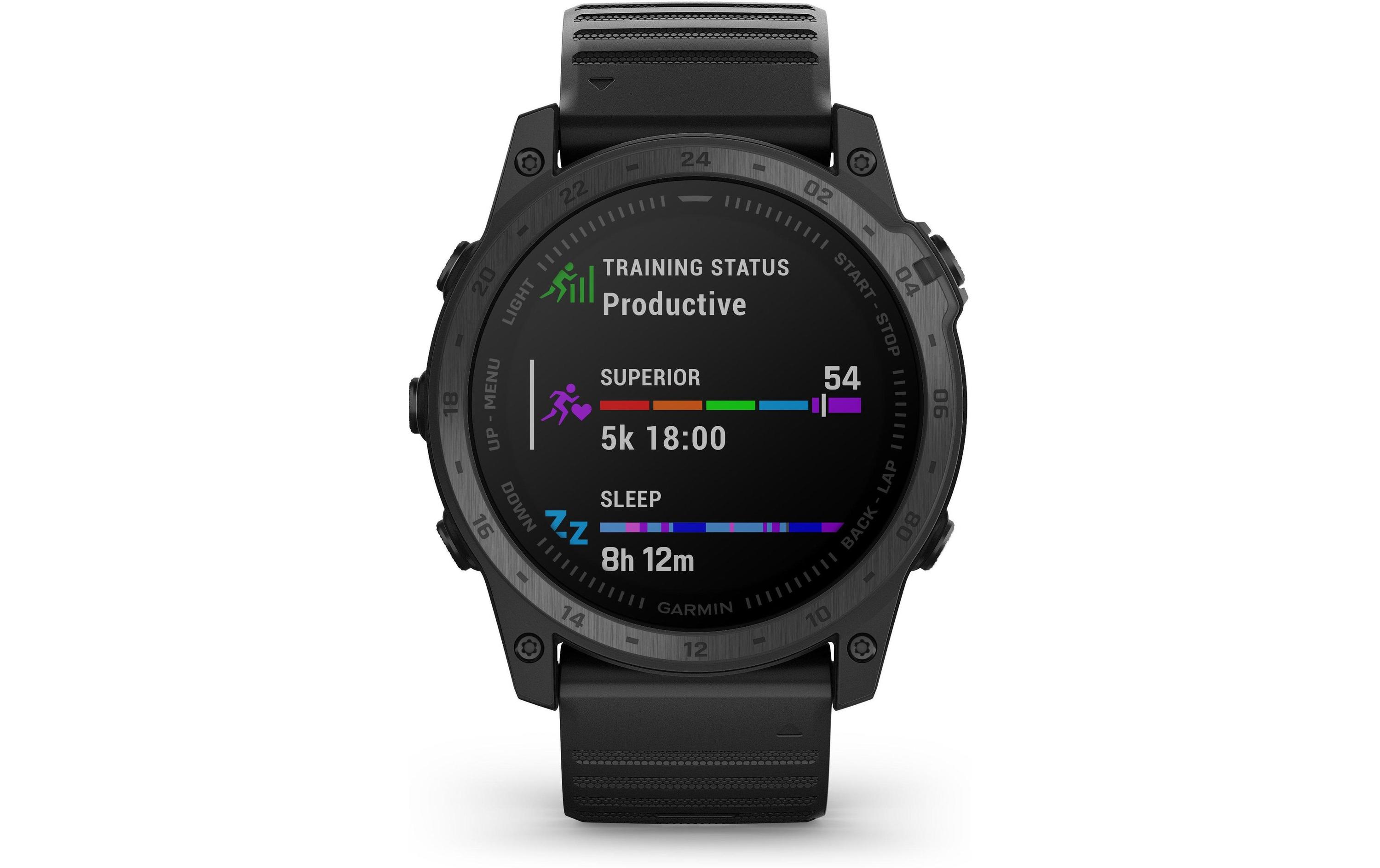 GARMIN Sportuhr Tactix 7 Sapphire Standard, Schwarz/Schwarz