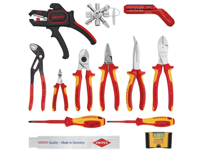 Knipex Erweiterungsset Elektro 2, 14-teilig Knipex Erweiterungsset Elektro 2, 14-teilig