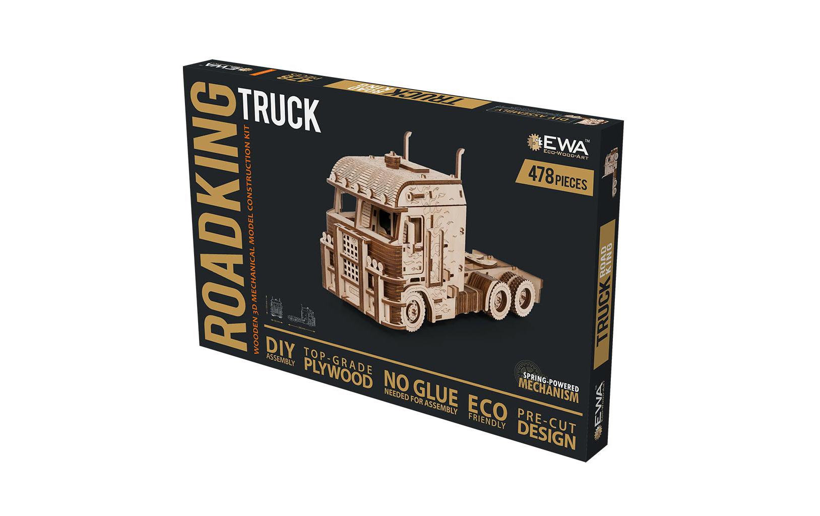 Eco-Wood-Art Bausatz Sattelschlepper Road King