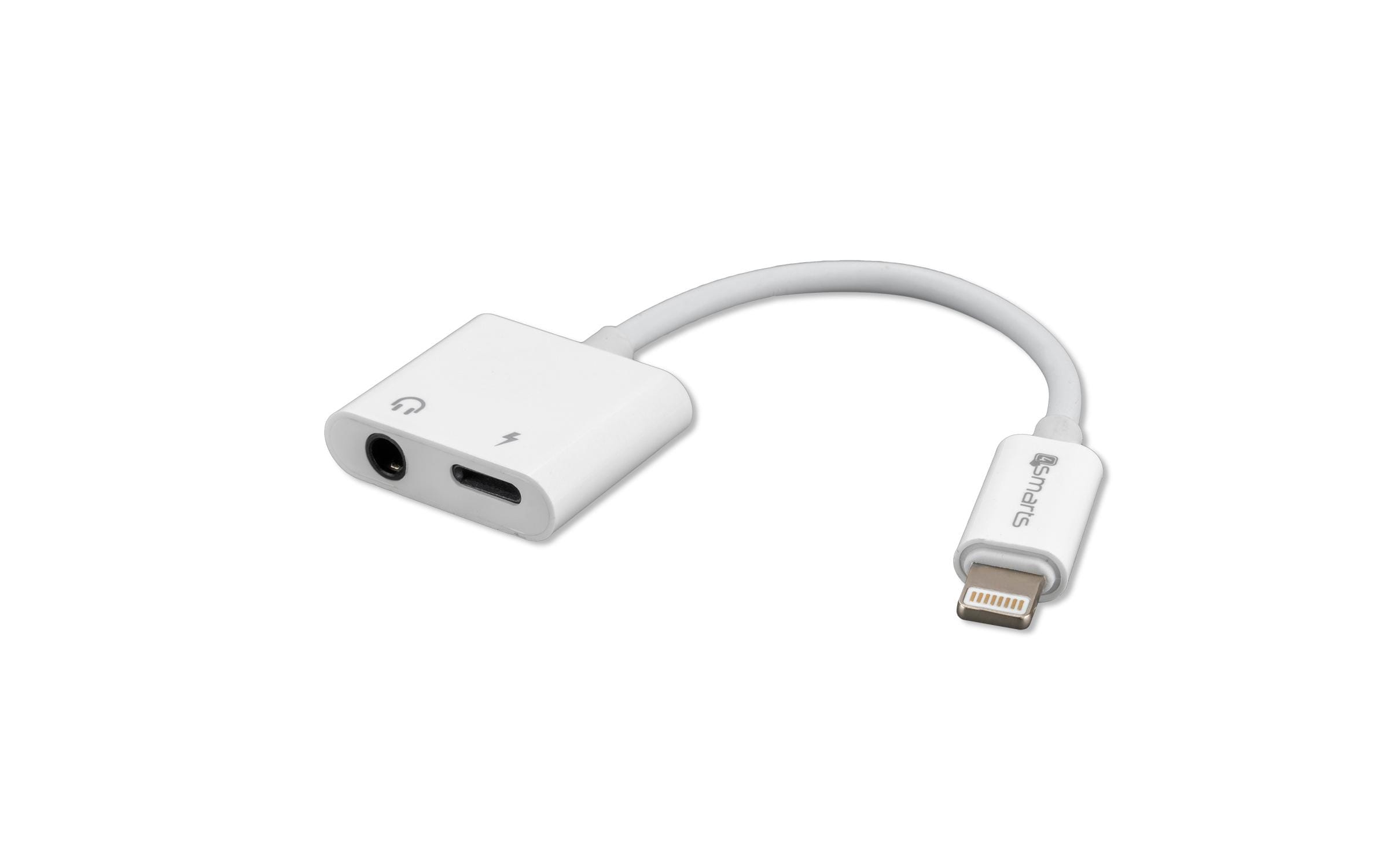 4smarts Adapter Audio and Charging Splitter -> Lightning & 3.5mm Aux
