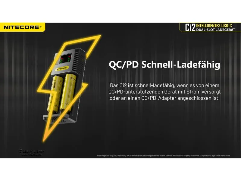 Nitecore Ladegerät Ci2 35000 mAh Nitecore Ladegerät Ci2 35000 mAh