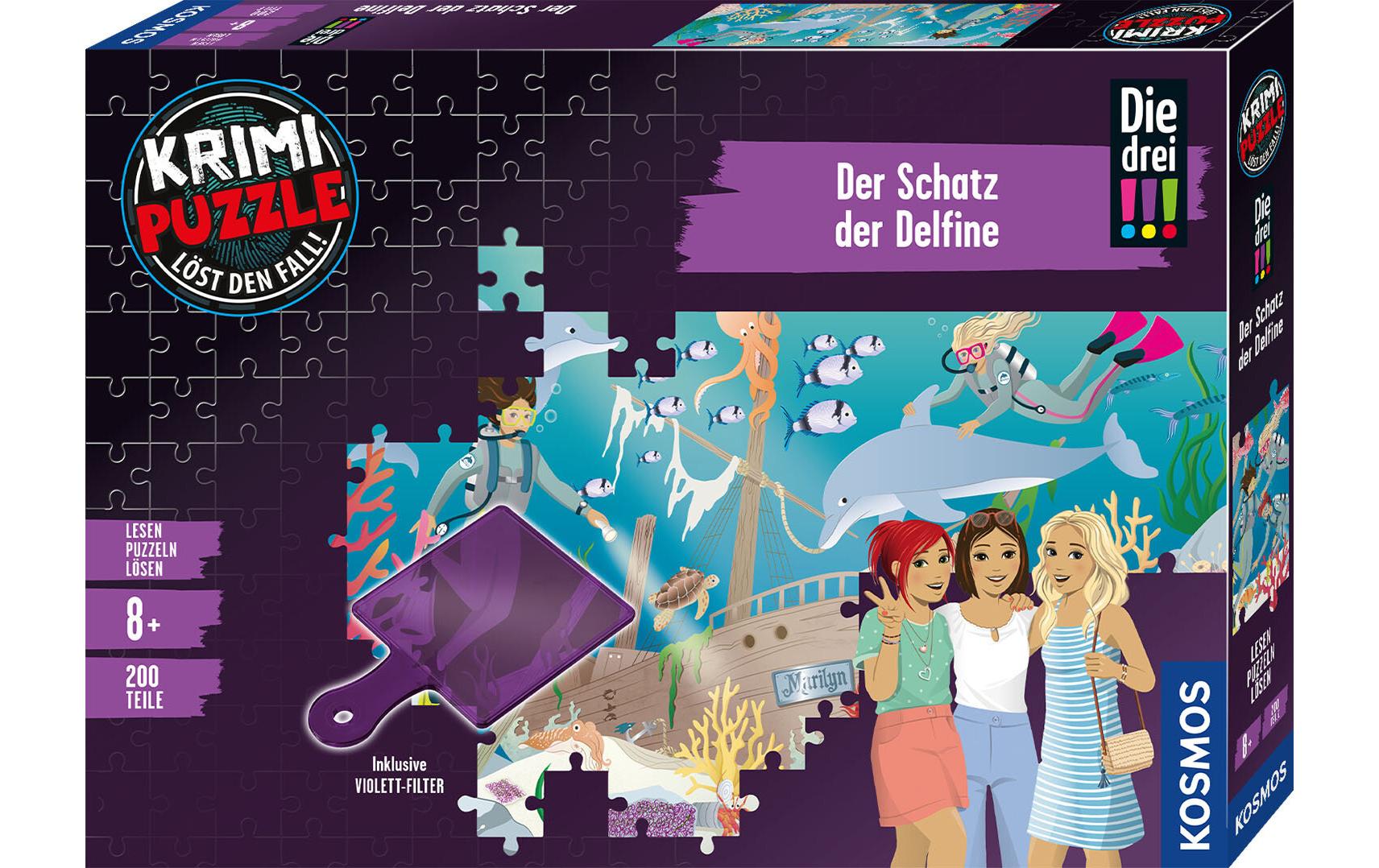 Kosmos Krimipuzzle Die drei !!! Schatz der Delfine Kosmos Krimipuzzle Die drei !!! Schatz der Delfine