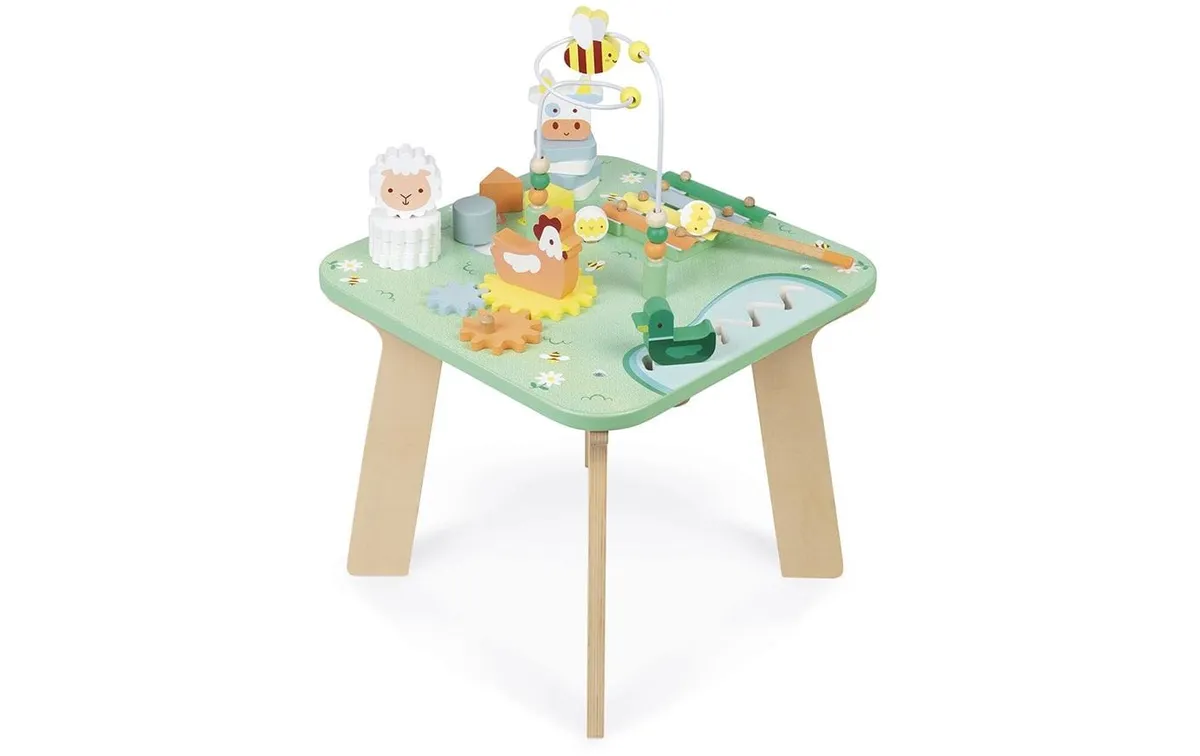 Janod Activitycenter Die schöne Wiese Holz Janod Activitycenter Die schöne Wiese Holz