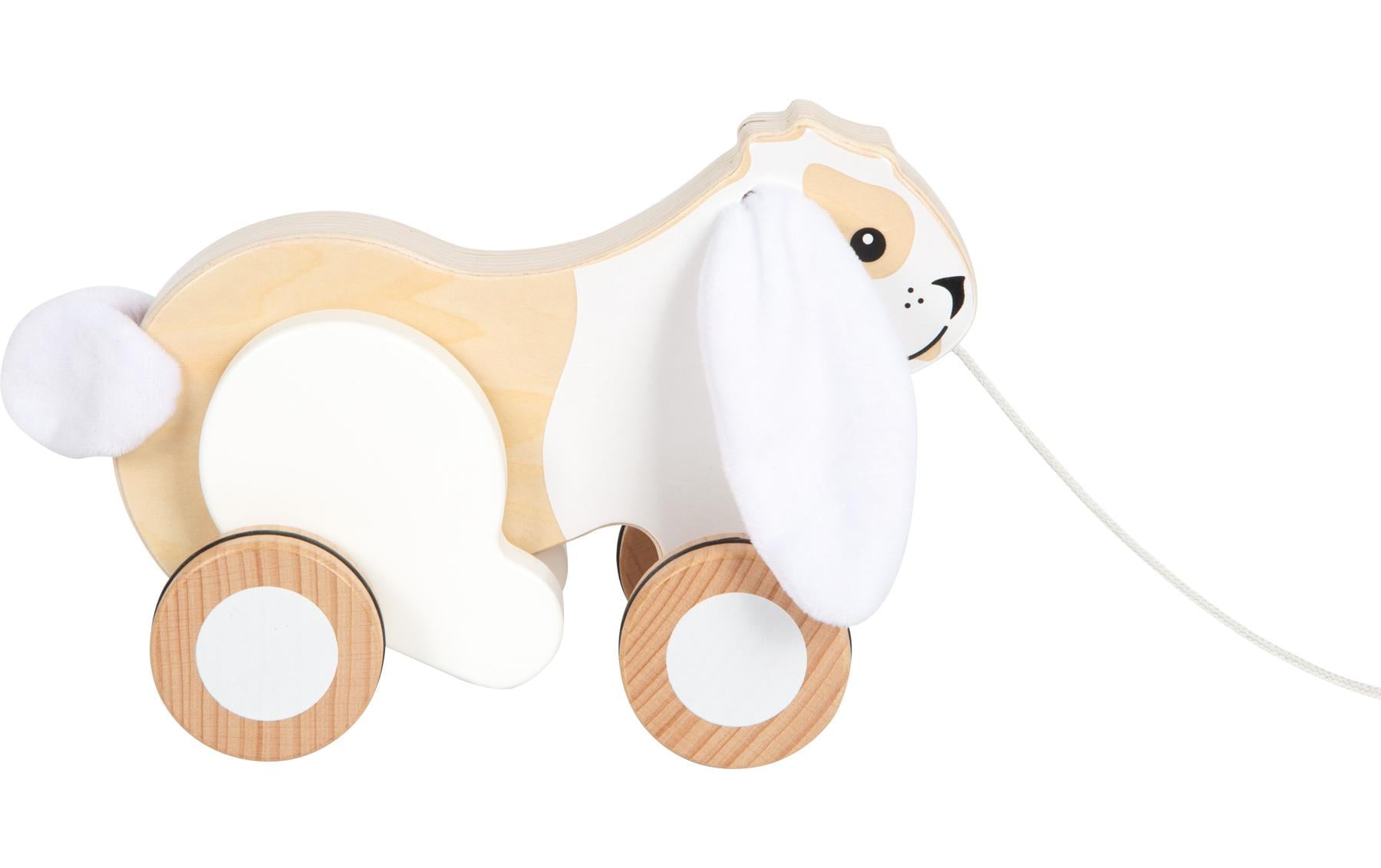 small foot Nachziehspielzeug Nachziehtier Hase mit Knisterohren small foot Nachziehspielzeug Nachziehtier Hase mit Knisterohren