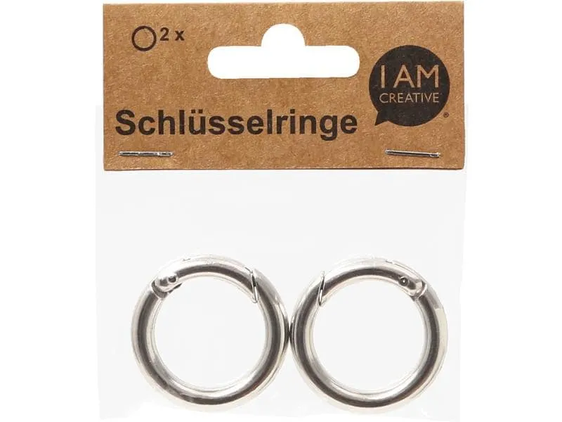 lalana Schlüsselanhänger ø 37 mm, 2 Stück lalana Schlüsselanhänger ø 37 mm, 2 Stück