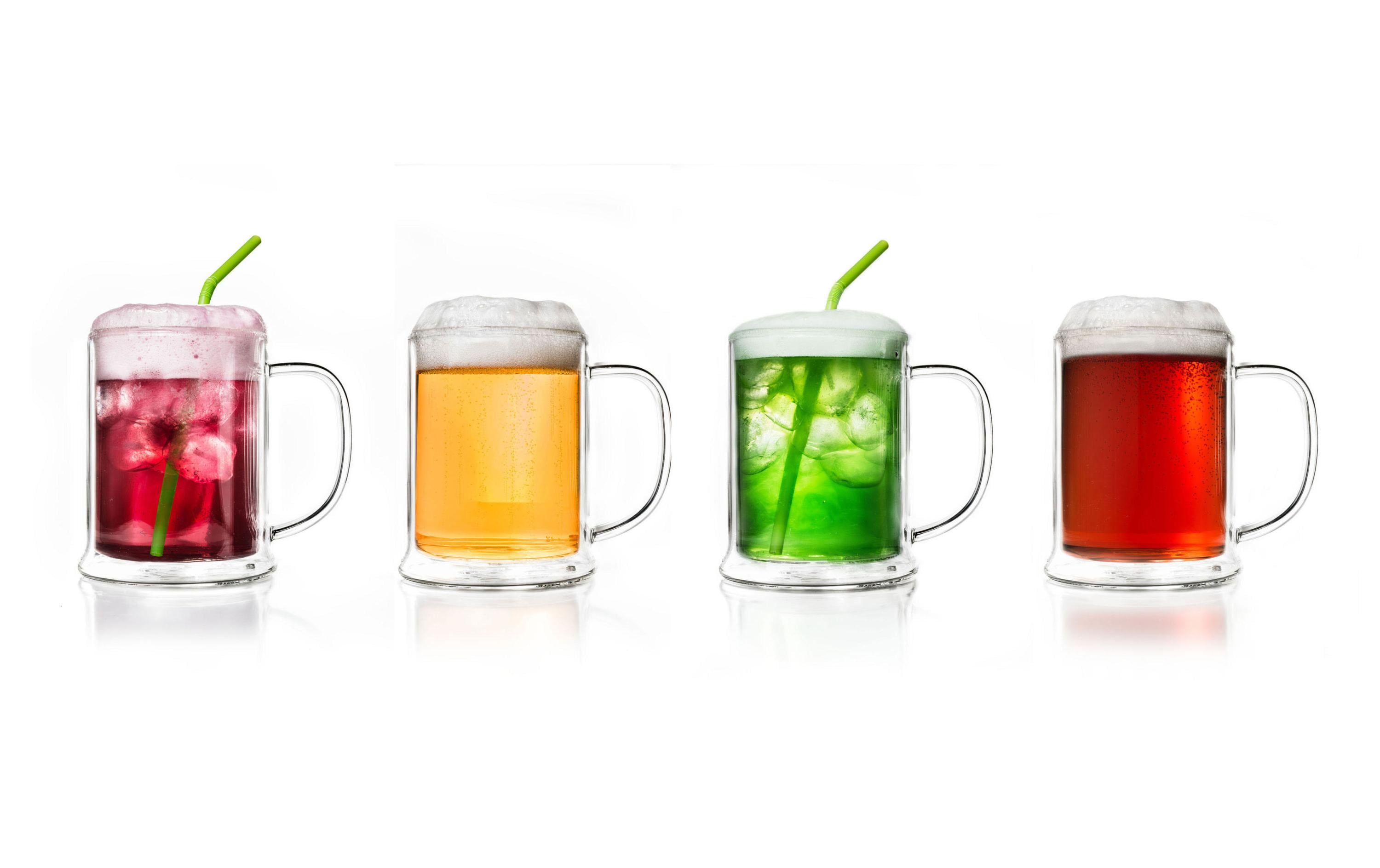 Creano Bierglas 500 ml, 1 Stück, Transparent