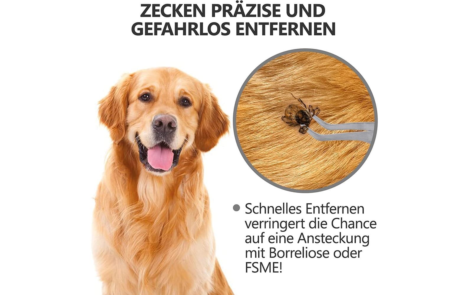 Helperfect Zeckenentferner Schwarz