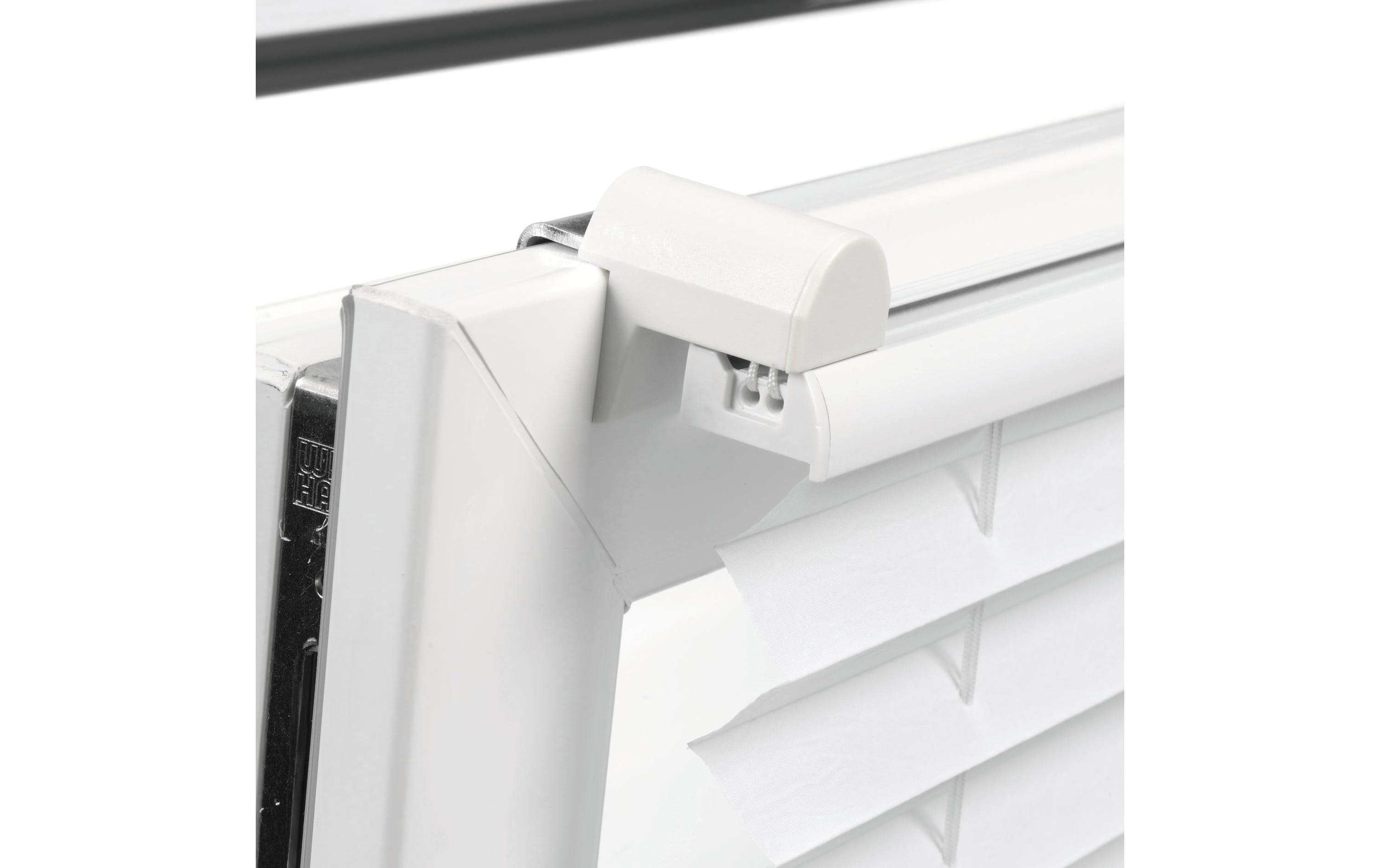 Gardinia Plissée Easyfix, blickdicht 50 x 130 cm, Weiss