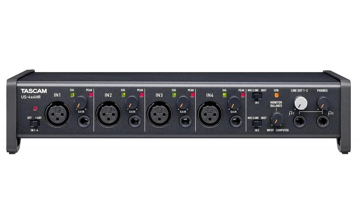 Tascam Audio Interface US-4 x 4HR
