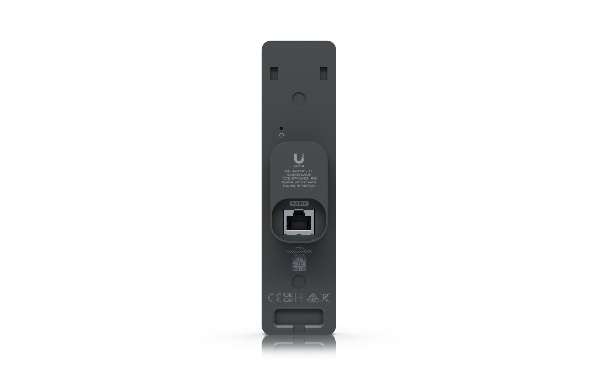 Ubiquiti Access Reader G2 Pro NFC & BT Zutrittskontrolle, Schwarz
