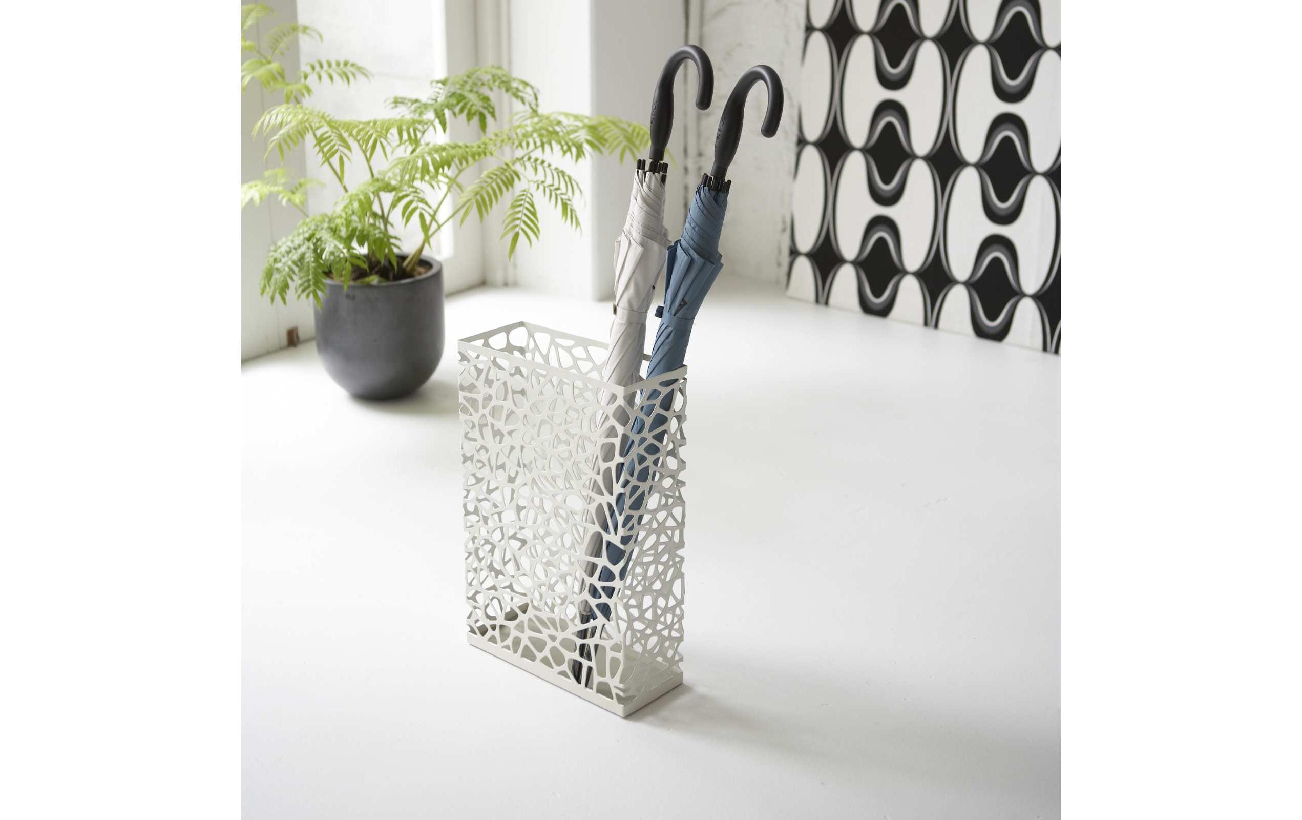 Yamazaki Schirmständer Nest Wide Weiss