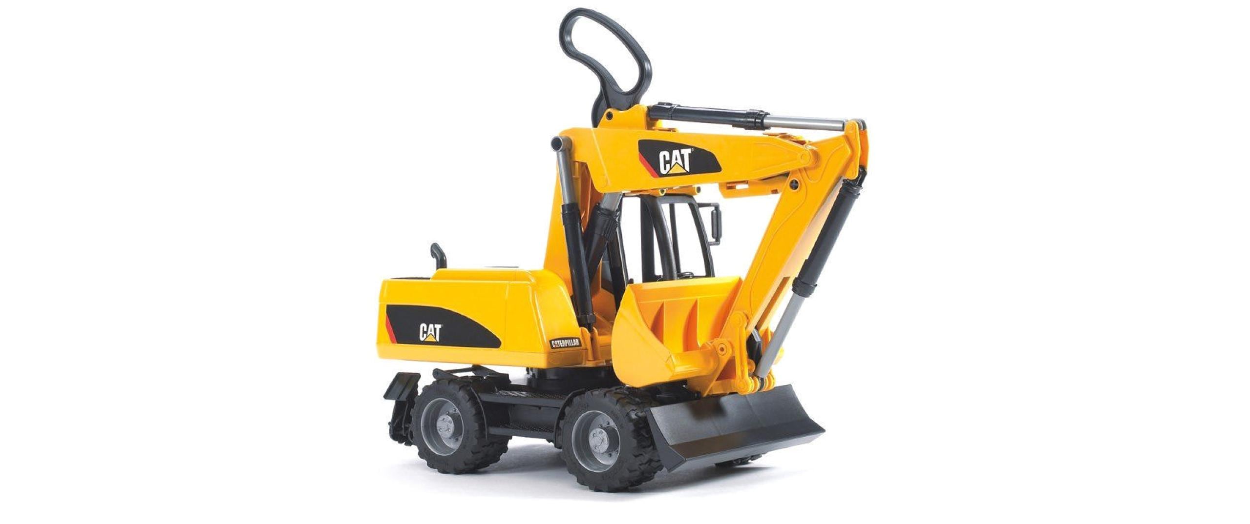 Bruder Spielwaren Baustellenfahrzeug CAT Mobilbagger