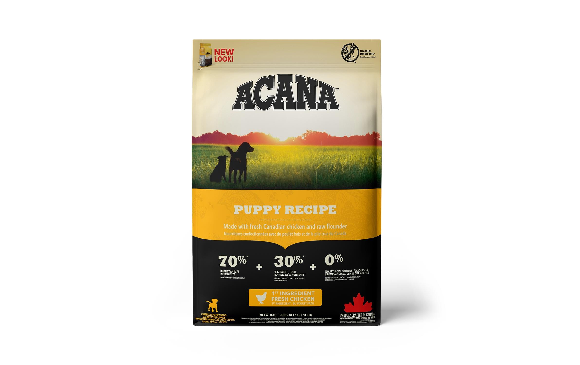 Acana Trockenfutter Puppy Recipe, 6 kg