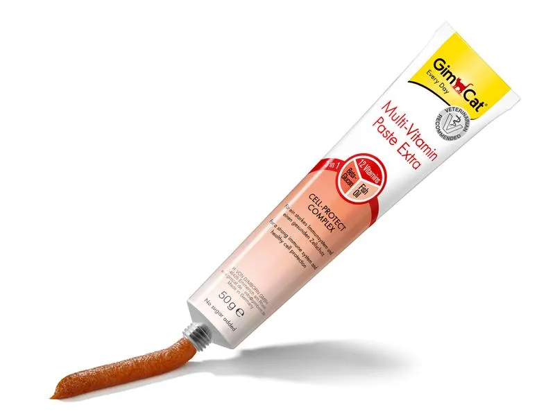 Gimpet Nahrungsergänzung GimCat Multi-Vitamin Paste Extra, 50 g