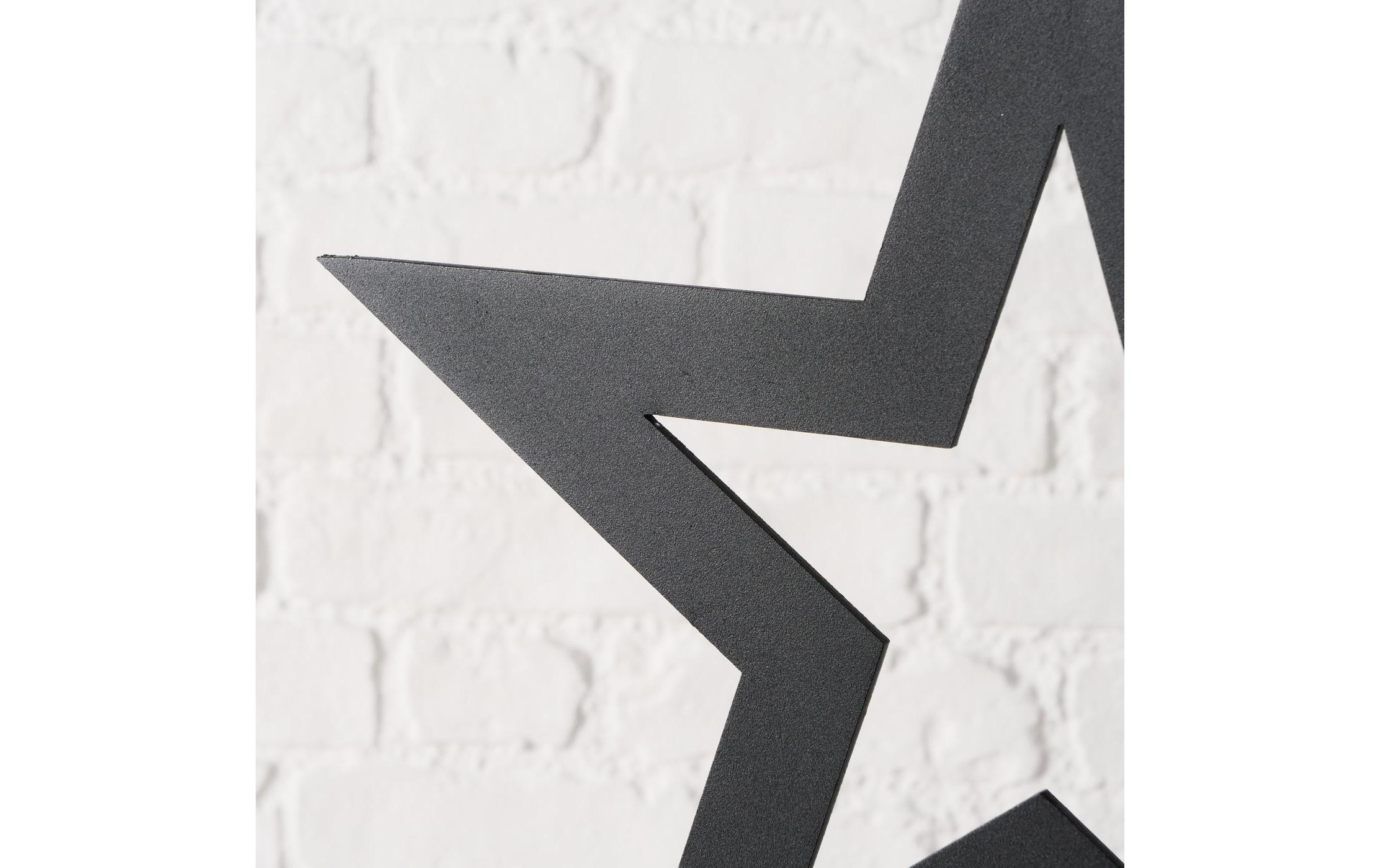 Boltze Deko Stanislaw Metall, 37.5 x 75 cm