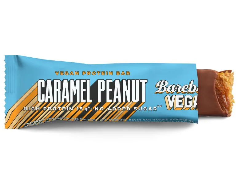 Barebells Protein Bar Caramel Peanut Vegan 12 Stück, 55 g Barebells Protein Bar Caramel Peanut Vegan 12 Stück, 55 g