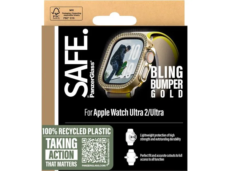 SAFE. Displayschutz Bling Bumper Gold 45 mm SAFE. Displayschutz Bling Bumper Gold 45 mm